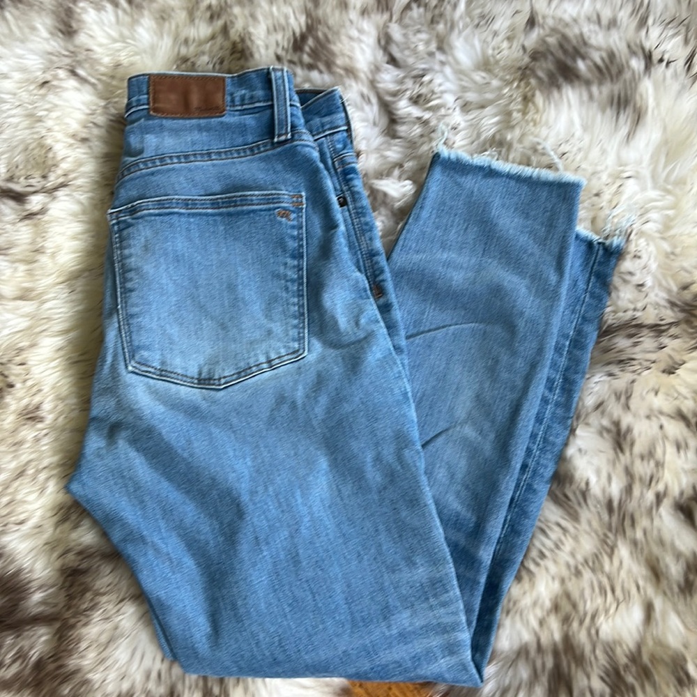 Madewell High rise Skinny
